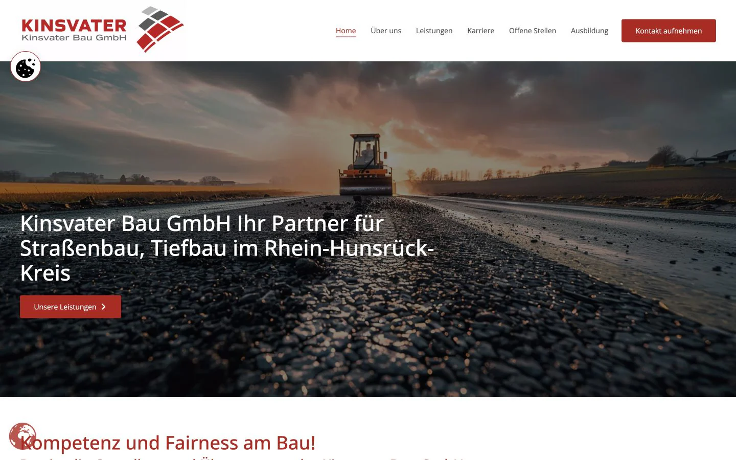 Startseite von Kinsvater Bau